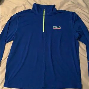 Polo Sport Blue Quarter ZIP